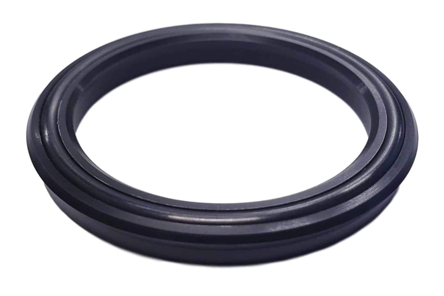 1/2" X 3/4" X 1/8" Piston/Rod Loaded U-Cup Seal, Square Beveled Lip 95 Duro TPU Shell W/ 70 Duro O-Ring