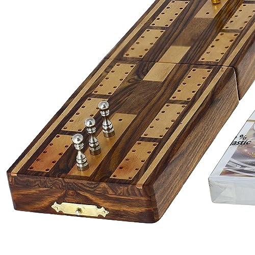 Juego de mesa Cribbage con tablero y accesorios miniatura 3