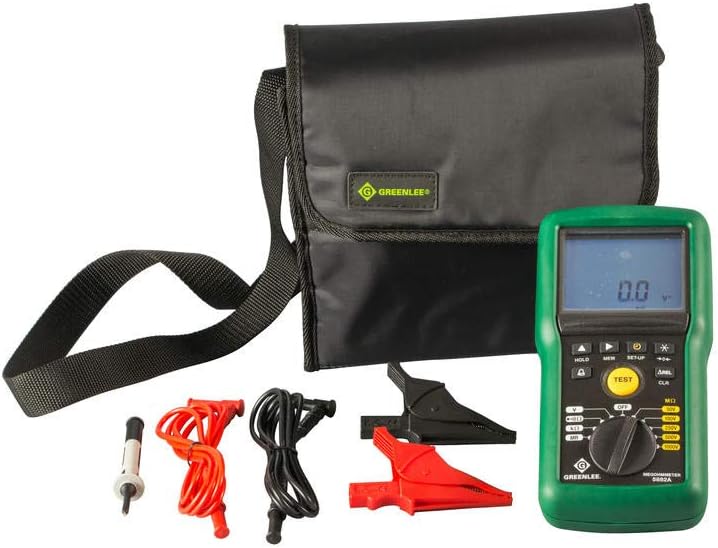 Greenlee 5882A Megohmmeter, Green