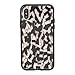 iPhone Xs, iPhone X, Black Pearl (Tortoise Shell) Cell Phone Case [Military Drop Test Certified] Protective Tortoiseshell Case for Apple iPhone X, iPhone Xs