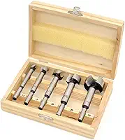 Sparta Kit 5 Brocas Forstner Fresa 10 A 35Mm Para Dobradiça Madeira Sparta
