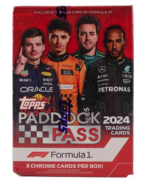 2024 Topps Paddock Pass F1 Formula 1 Blaster Box 6 Packs Per Box, 5 Cards Per Pack by TSV - Used condition - US$42.80