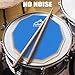 EASTROCK 8 Inches Practice Drum Pad, Double Sided Drum Pad, Silicone Dumb Drum for Beginners,Blue