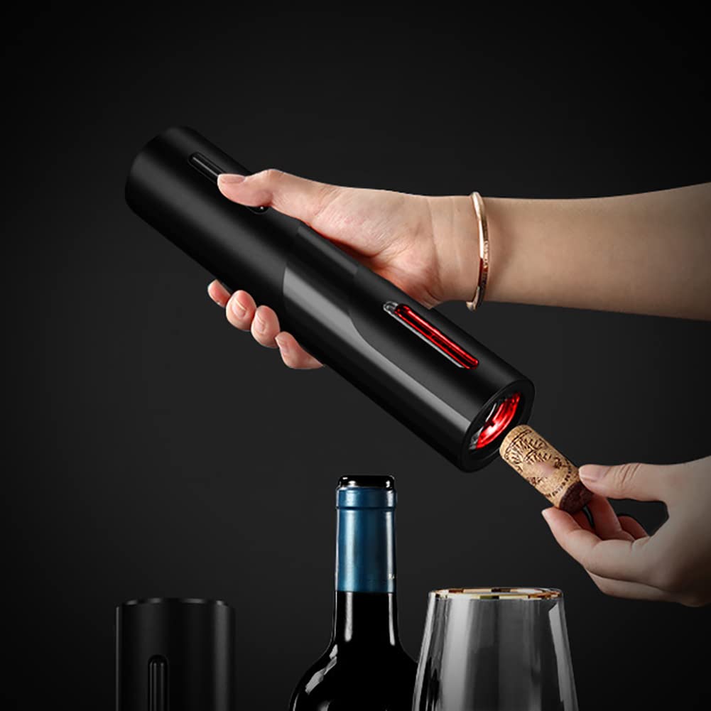 Sacacorchos para vino, Sacacorchos eléctrico para el hogar, Sacacorchos automático recargable, Abridor de vino de acero inoxidable, Inauguración de la casa, Cumpleaños, Día del padre, Día de la madre
