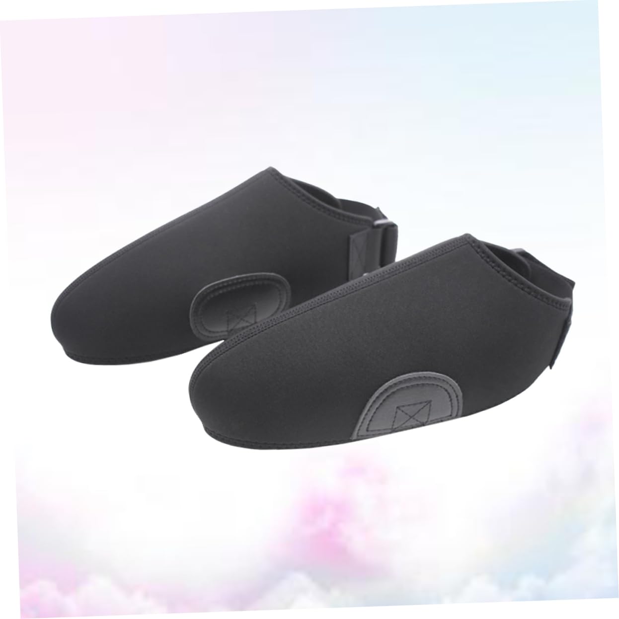 BESPORTBLE 2 Paia Copriscarpe Protettivi Manica per Scarpe da Pattinaggio Copriscarpe Antivento Copriscarpe Regolabili Copertura per Scarpe per Pattinaggio Uomini E Donne Scudo in Neoprene