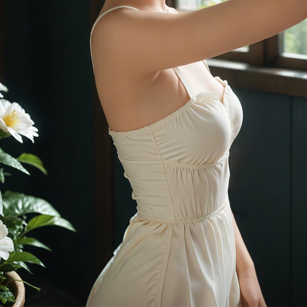 4.6FT Love Doll Realistic,Woman Torso Love Toy with Jelly Breasts, Full Body Life Size Sex Dolls TPE Silicone Full Size Live Doll for Men for Men's Male Sex Toys