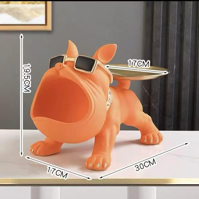 Amazon.co.jp: ブルドッグ鍵置きトレイ 犬型キースタンド - おしゃれ