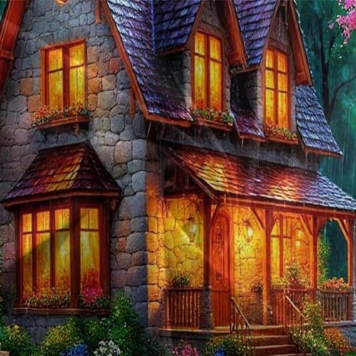 Housse de couette microfibre confort 135x200 cm avec impression paysage 3D haute définition - 7