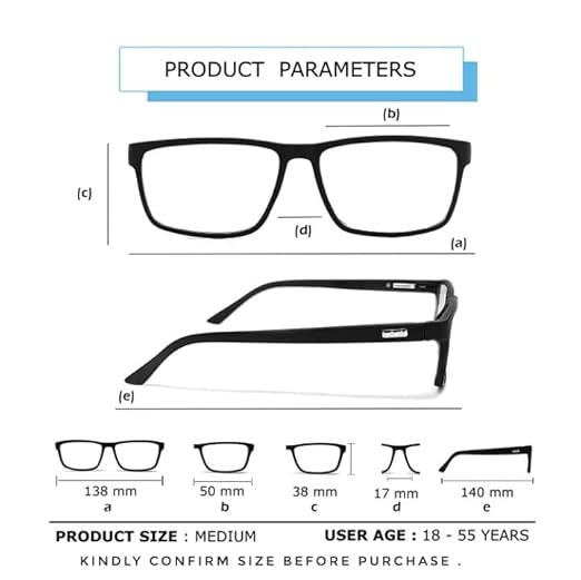 Optify Bifocal Blue Cut Reading Glasses for Men and Women Glass Unisex Reading Glasses Distance Plano Reading