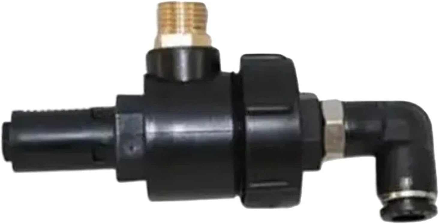 Quick Exhaust Valve Single Way Tire Changer Cylinder Accessory Elbow Large(C)