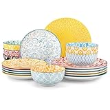 vancasso Geschirrset Porzellan SELENE 18 teilig