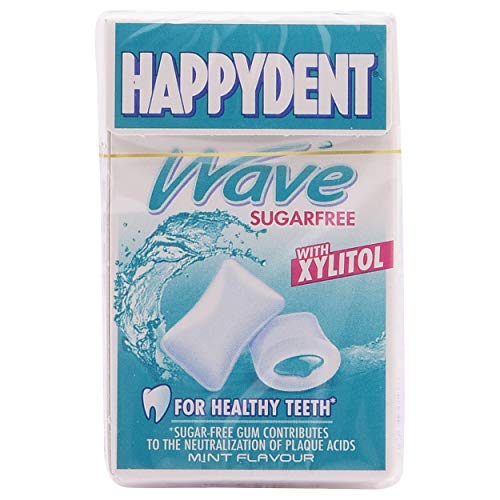 Image of Happydent Wave Xylitol Sugarfree Gum - Mint Flavour, 17g