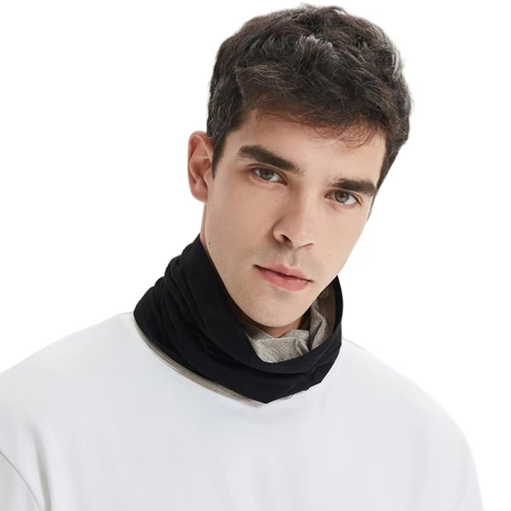 Bufanda Antirradiación, Protección Tiroidea, Cubierta para Cuello, Bufanda Protectora contra Campos Electromagnéticos, Mascarilla para Protección Diaria.