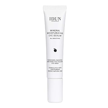 IDUN Minerals Moisturizing Eye Serum - For A Refreshing, Smoothing And Firming Effect - Softening Creamy Eye Serum - Smooth Supple Skin - For Delicate Area Around The Eyes - 0.5 Oz, I0108552