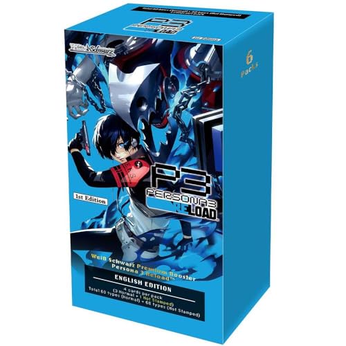 Persona 3 Reload 6 Pack Premium Booster for Weiss Schwarz CCG