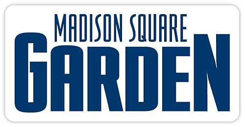 Madison Square Garden MSG sticker decal 6" x 3"