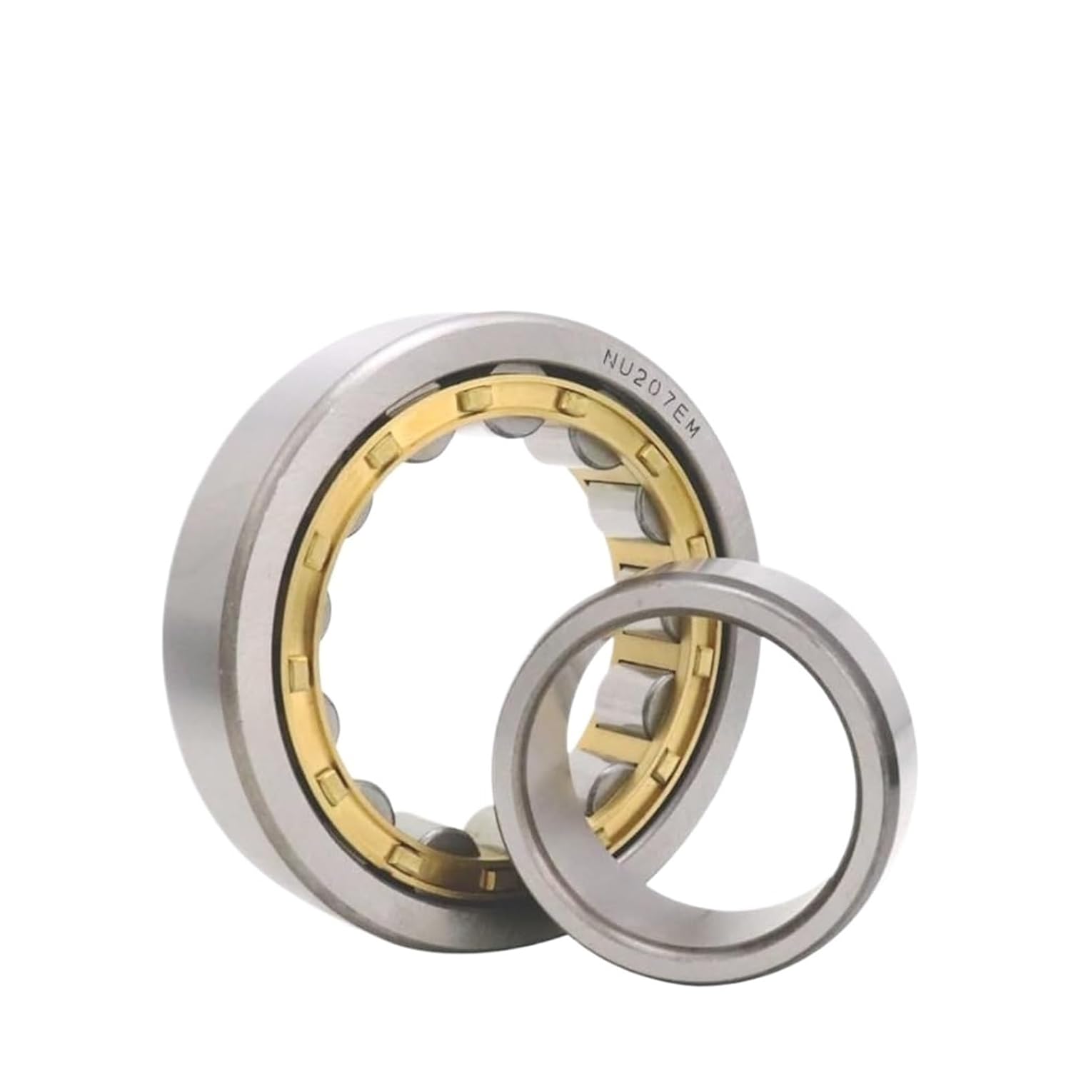 1Pcs Cylindrical Roller Bearings N NU Nup NJ 1012 1013 1014 1015 1016 1017 1018 1019 1020 NU1022 1024 1026 EM C3(1020EM C3 100x150x24,N)
