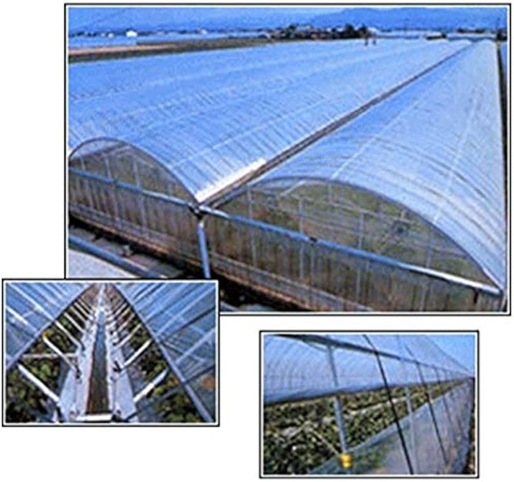 Amazon.co.jp: ノービエースみらい 0.1mm厚 800cm幅 15m 透明 農業用