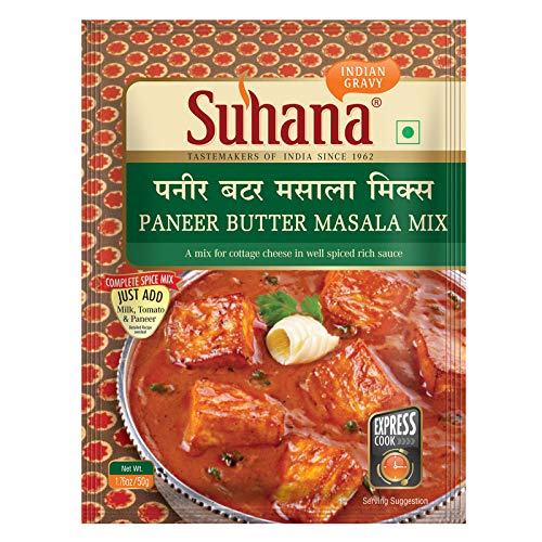 Suhana Paneer Butter Spice Mix 50g Pouch - Pack of 8 (B08XNKS4FL) Amazon Price History, Amazon Price Tracker