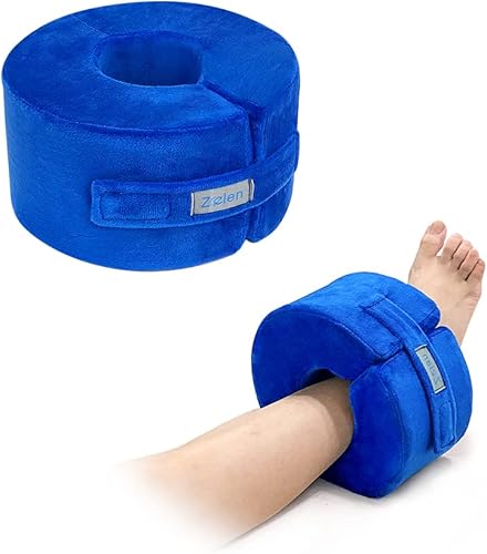 Miniatura 7 de Almohada de elevación de pie, cojín de talón de tobillo, soporte de pie de cuña, almohada médica de espuma de tobillo para dormir, úlcera, presión