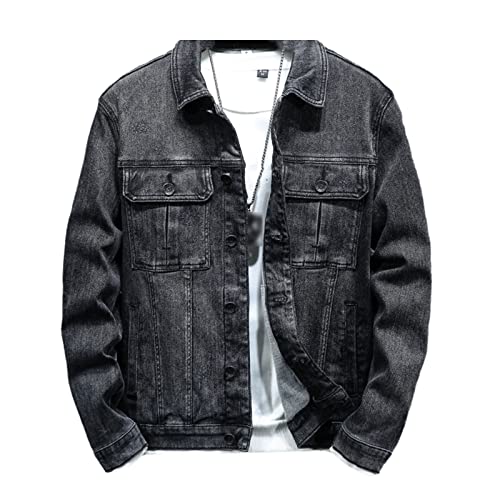Veste homme denim pour affronter le froid hivernal avec un look rétro élégant