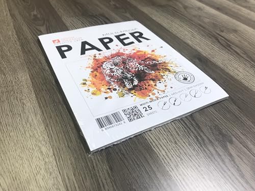 Design Ideation Lot de 25 feuilles de papier pour projet créatif : multimédia. 21,6 x 27,9 cm – vue 2