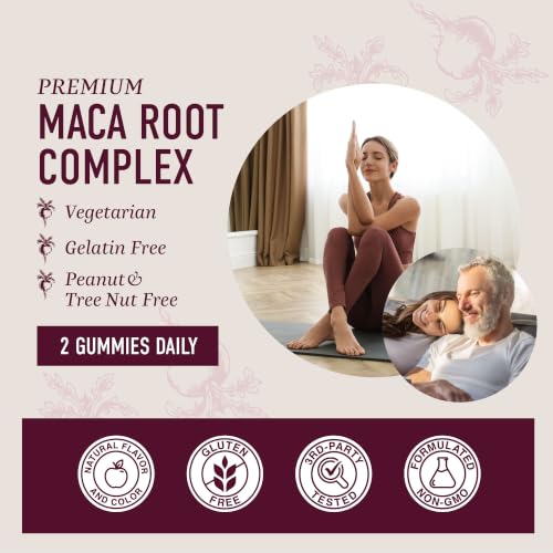 SMNutrition High-Concentration Maca Root Gummies