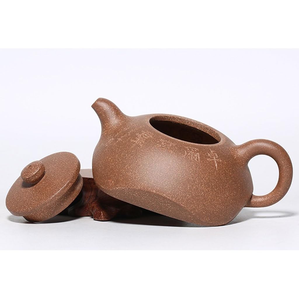 Ceramiczny czajniczek retro fioletowy gliniany czajniczek domowy czajniczek ręcznie robiony zestaw do herbaty Kung Fu czajniczek popołudniowa herbata biuro chiński czajniczek dzbanek do herbaty