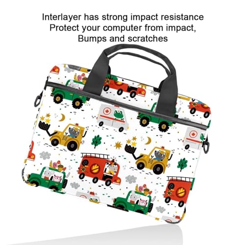 Housse ordinateur portable 13 pouces multicolore fine de 28x36.8x3cm - 5