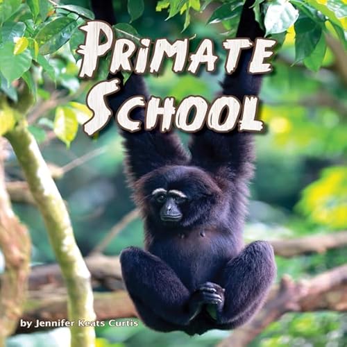 Primate School Audiolivro Por Jennifer Keats Curtis capa