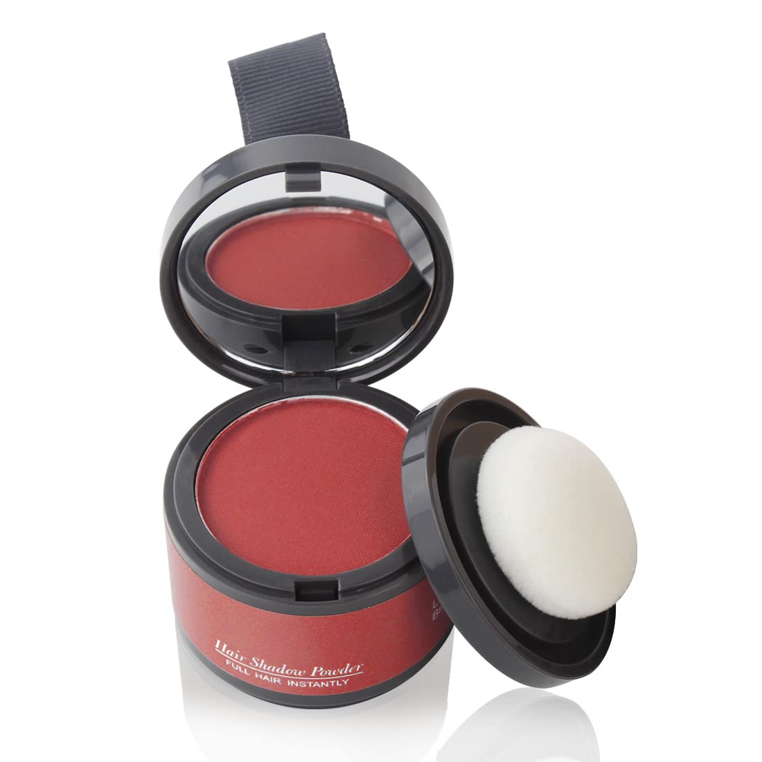 SOVONCARE Instantly Hairline Powder, Hairline Shadow Gray Hair Coverage Touch Up Hair Powder for Thinning Hair for Women Hair Root Touch Up Powder Hair Root Cover Up Conceals Hair Loss Thin Hair Cover Powder Red Brown