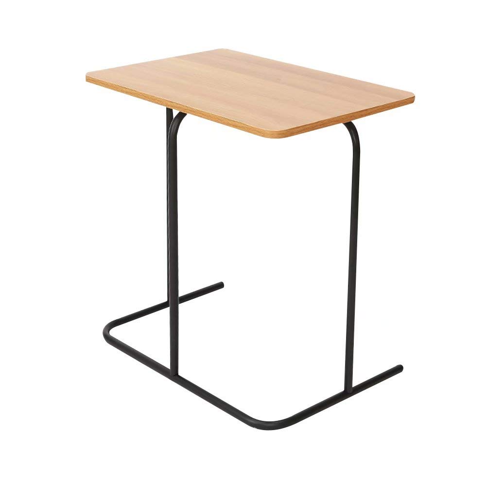 Mesita de noche simple para espacios reducidos y dormitorios modernos de 23"