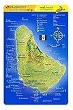 Barbados Island Waterproof Dive Card with Species - Reef Smart 