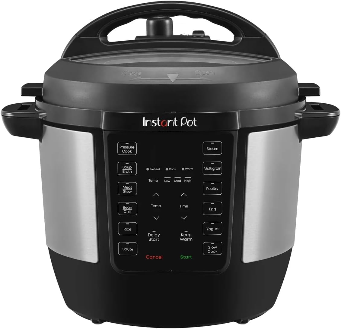 Instant-Pot RIO Gourmet 6QT Multi-Cooker front view