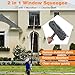 20Ft Window Squeegee with Extension Poles, 2-in-1 Window Cleaning Kit with Telescopic Pole, Extra-Large 14