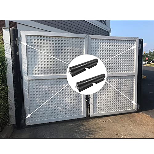 1 Pair Heavy Duty Barrel Gate Hinge 5 Inches, Door Hinge Barrel Style For Swing Gate, Trailer Ramp Gate 450Lb Capacity - Weld On Install #TOP4