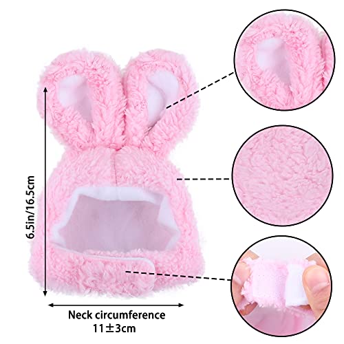 Ximishop Cute Costume Bunny Rabbit Hat With Ears For Cats & Small Dogs Party Costume Easter Pet Accessory Headwear(Pink) #TOP1