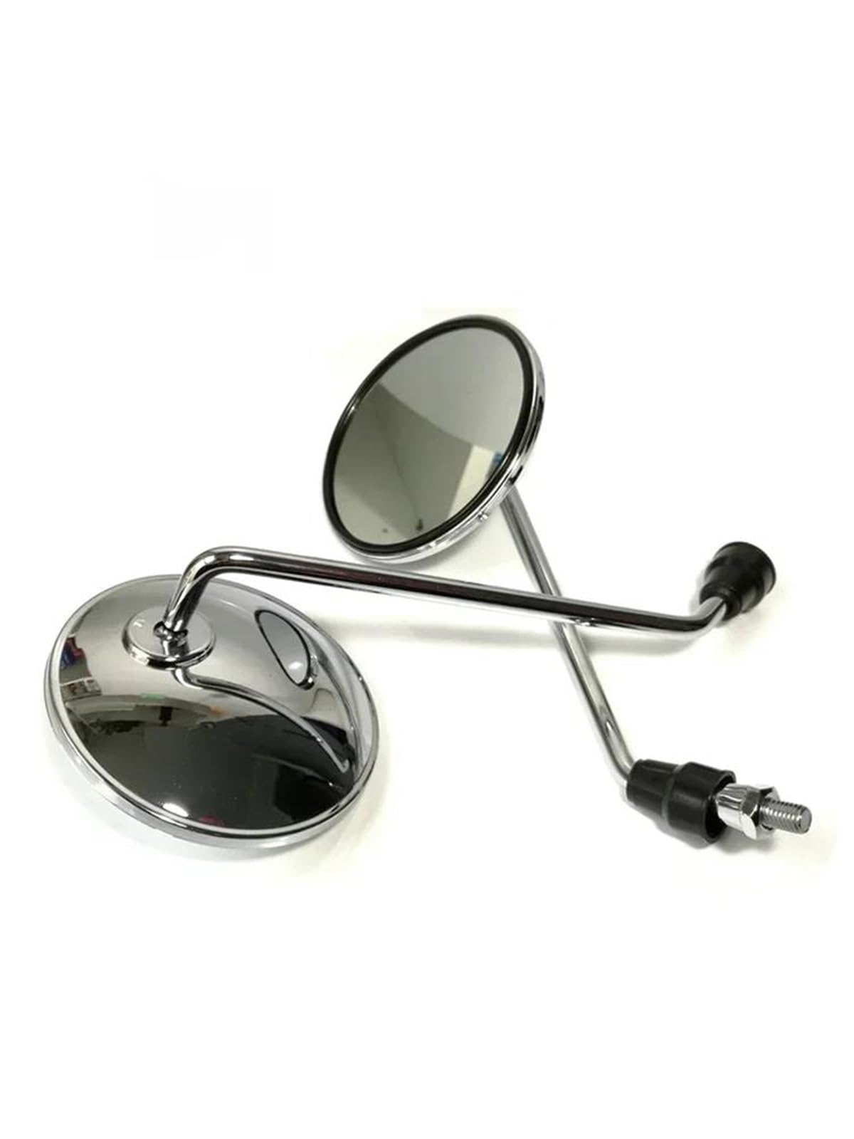 Rétroviseurs latéraux moto 8mm ronds pour remplacer vos miroirs de guidon cassés