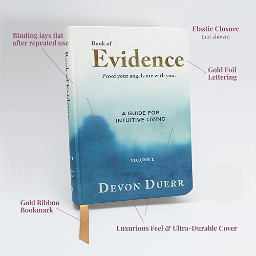 Miniatura 6 de Libro de evidencia y seminario web, diario guiado y guía de planificador para una vida intuitiva y prueba de que sus ángeles están con usted.