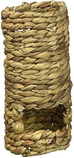 Rosewood Boredom Breaker Small Animal Activity Hyacinth Tunnel, Small,Brown