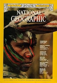 Single Issue Magazine National Geographic Magazine January 1972 Book