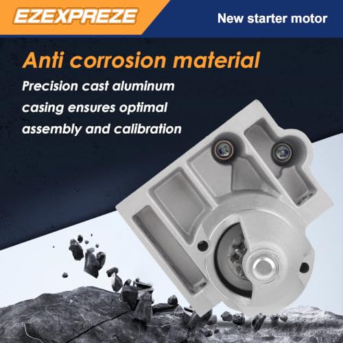 Image of Ezexpreze 17564 New Starter for Jeep Wrangler 1994-1995 /1997-1998 /2001-2002, Cherokee 1994-1998 & Dodge Dakota 1996-1998, L4 2.5L