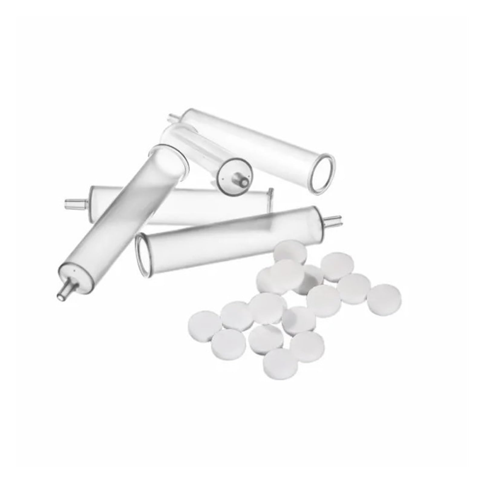 Leere -SPE-Säulen 6 ml mit PE-Fritten, 12er-Pack | Hochreine säulen mit PE-Fritten, Luer-Lock-Port,