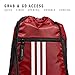 adidas Alliance Sackpack – Drawstring Backpack for Sports, Small Gym Bag