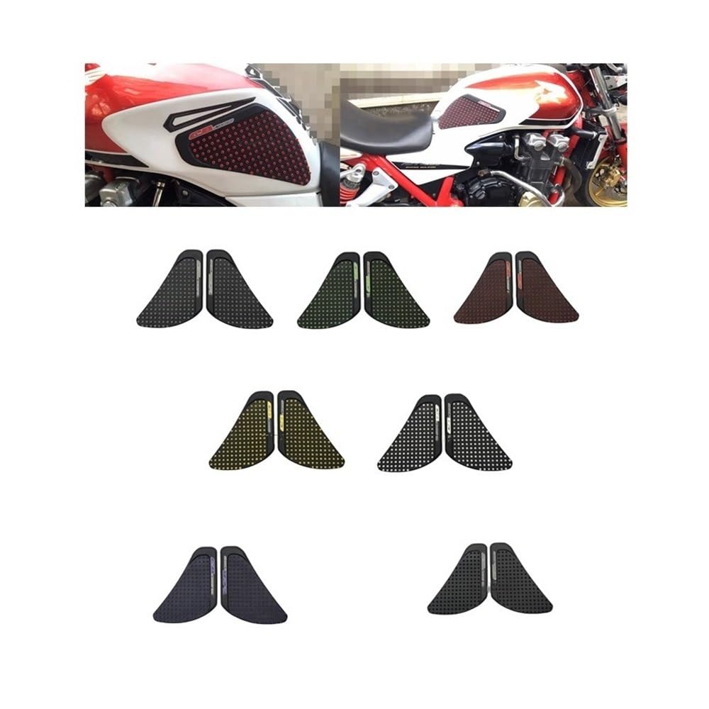 para CB1300 Almohadilla Protectora para Tanque de Motocicleta Agarre para Rodilla de Gas Almohadilla de tracción para Tanque Lateral 06-21 2021 Almohadilla depósito