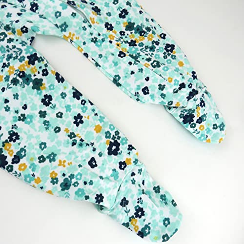 Image of HonestBaby Baby 2-Pack Organic Cotton Footed Pajama Sleep & Play