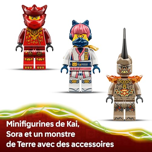 LEGO® Ninjago® 71851 Pack de combat : le robot dragon de Kai - vue 6