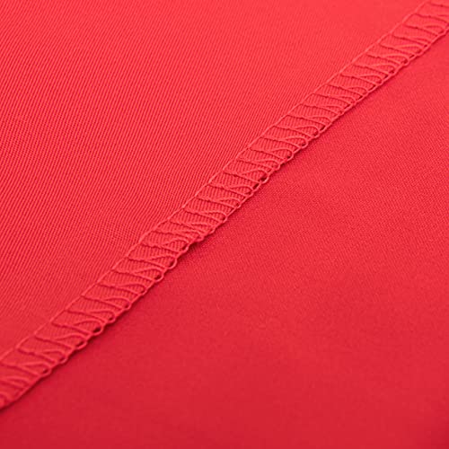 Image of NTBAY 2 Pack Toddler Pillows with Pillowcases, Soft Cotton Down Alternative 13x18 with Microfiber Zippered Pillowcases for Sleeping in Crib Bed - Machine Washable - Breathable Travel Pillow, Red