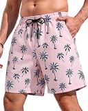 7 Inch Men Swim Trunks with Mesh no Compression Liner Quick Dry Swimwear Bikini Swimsuit Water Shorts Beach Trip Essentials Summer Vacation Must Have Travel Accessories Need Gear Gift Item Gadget 2026