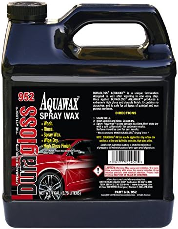 Duragloss 952 Aquawax - 1 Gallon, Black
